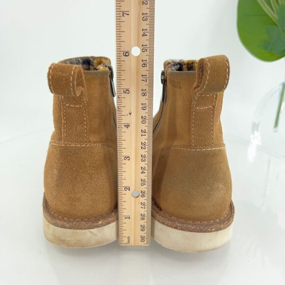 Birkenstock Melrose Ankle Boots Women's Size 37 6 Brown  Suede Leather Side Zip - Picture 8 of 16